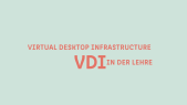 Nutzung von VDI (Virtual Desktop Infrastructure) im FB2