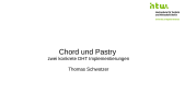 Chord / Pastry