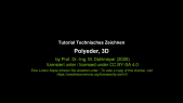 thumbnail of medium Technisches Zeichnen: Polyeder, gebohrt