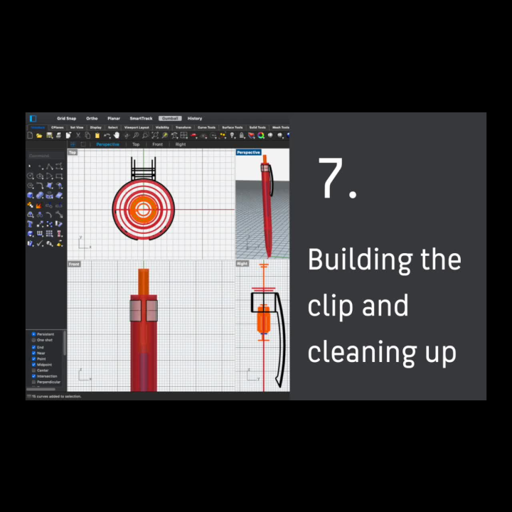 CAD-Tutorial: Building the clip (7 of 7) - Medien - Mediathek