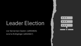 thumbnail of medium Verteilte Systeme Tutorial - Leader Election (s0594567, s0594628)