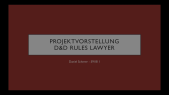 thumbnail of medium Mobile Betriebssysteme und Netzwerke - Abschlusspräsentation D&D Rules Lawyer