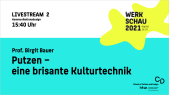 thumbnail of medium Werkschau 2021, Kommunikationsdesign, Stream 2: »Putzen – eine brisante Kulturtechnik«