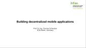 Building Decentralized Mobile Application - Why we do ASAP/Shark