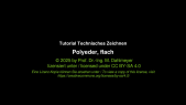 thumbnail of medium Technisches Zeichnen: Polyeder, flach