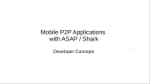 Programming ASAP/Shark - general overview