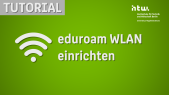 thumbnail of medium Eduroam konfigurieren - Videoanleitung