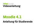 thumbnail of medium Moodle 4.1 für Studierende