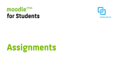 thumbnail of medium Assignments in Moodle